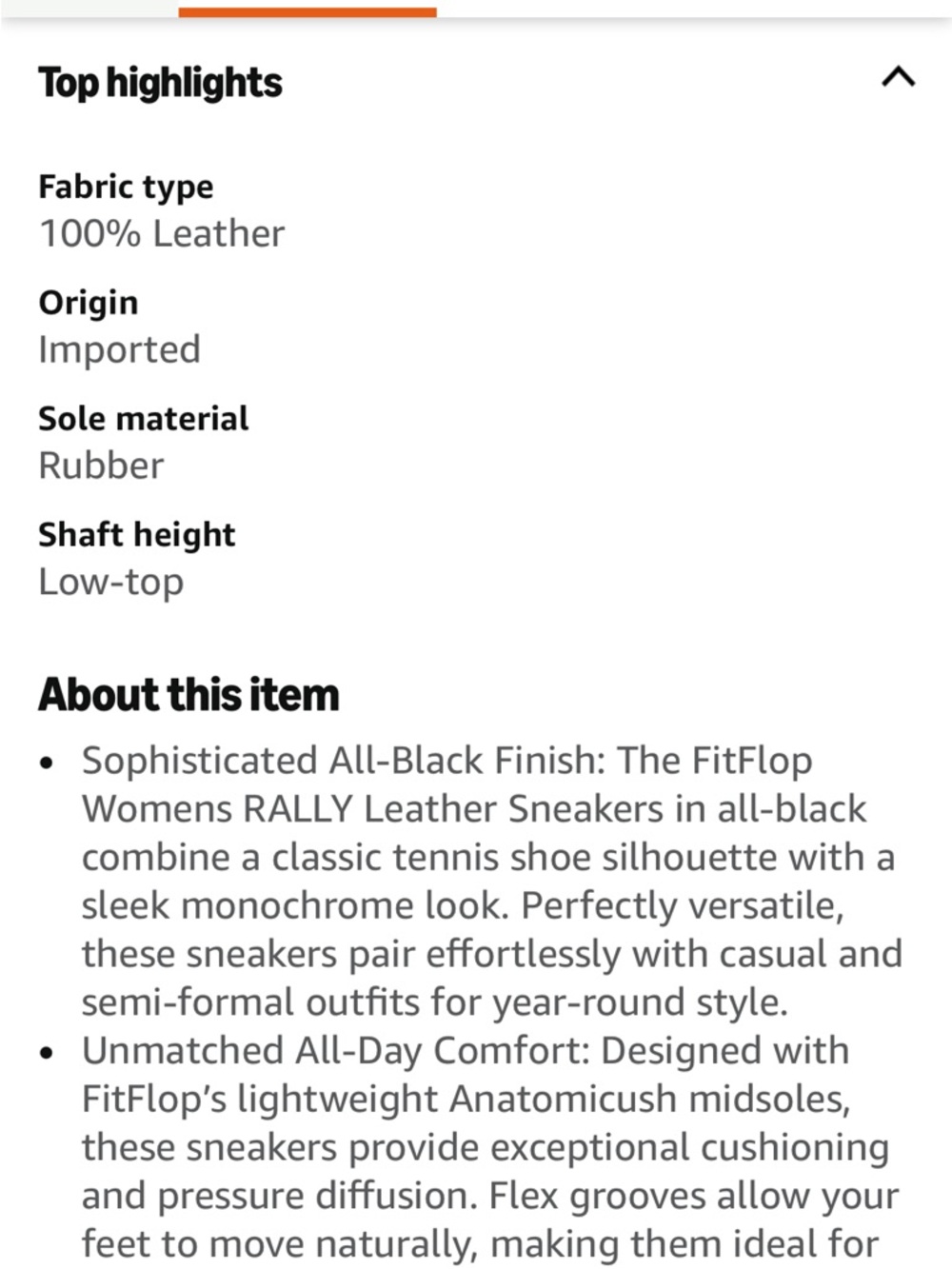 Fitflop Black Leather Low-Profile Lace Sneaker - Picture 10 of 10